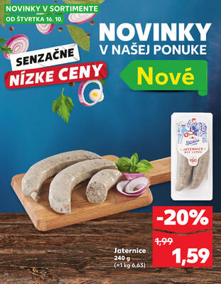 Kaufland 16.10. - 22.10. - Kaufland Prešov - Sekčov 