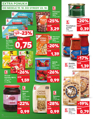 Kaufland 16.10. - 22.10. - Kaufland Prešov - Sekčov 