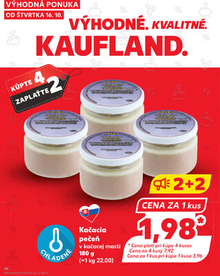 Kaufland 16.10. - 22.10. - Kaufland Poprad - Moyzesova