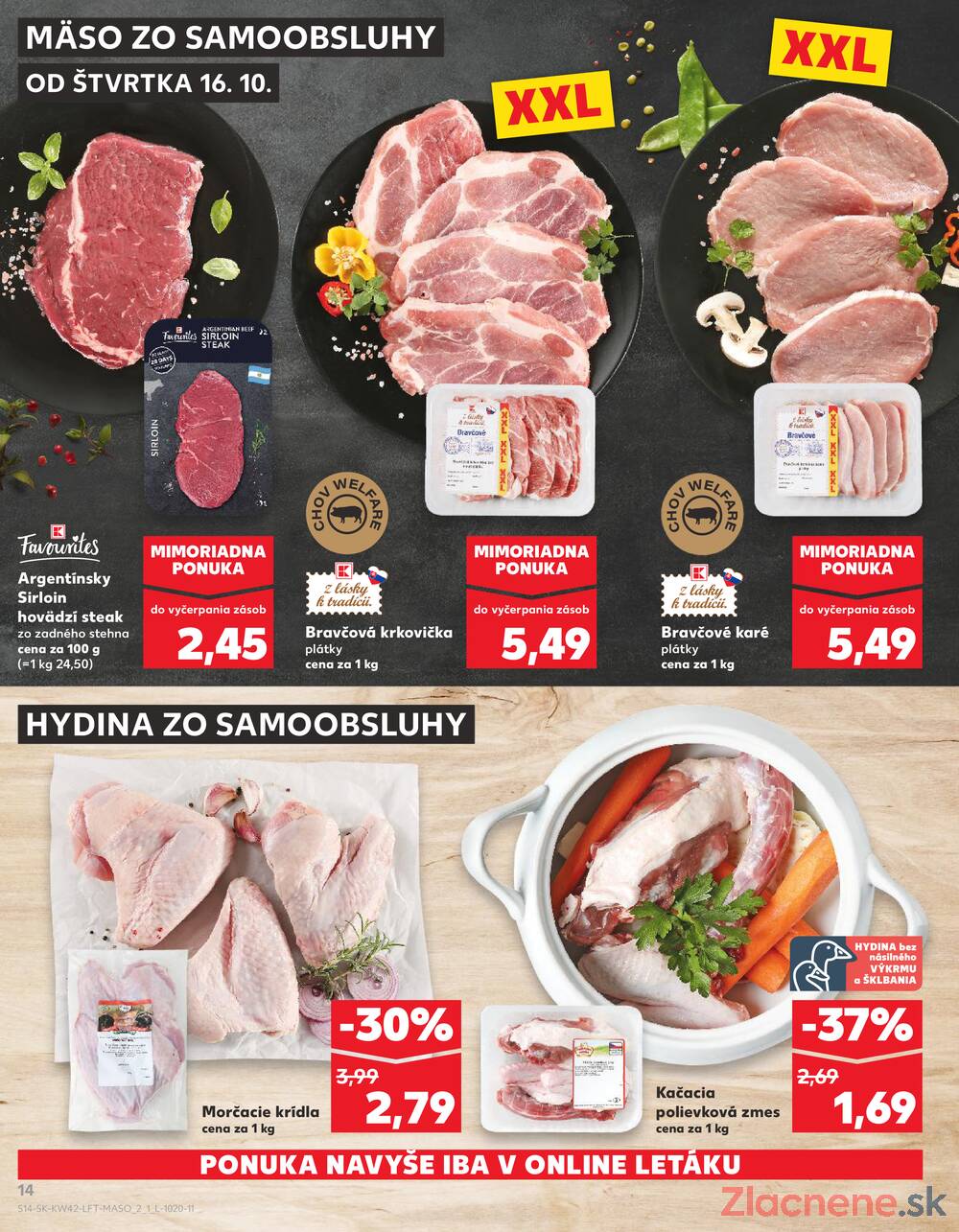 Leták Kaufland - Kaufland 16.10. - 22.10. - Kaufland Skalica - Mallého - strana 14