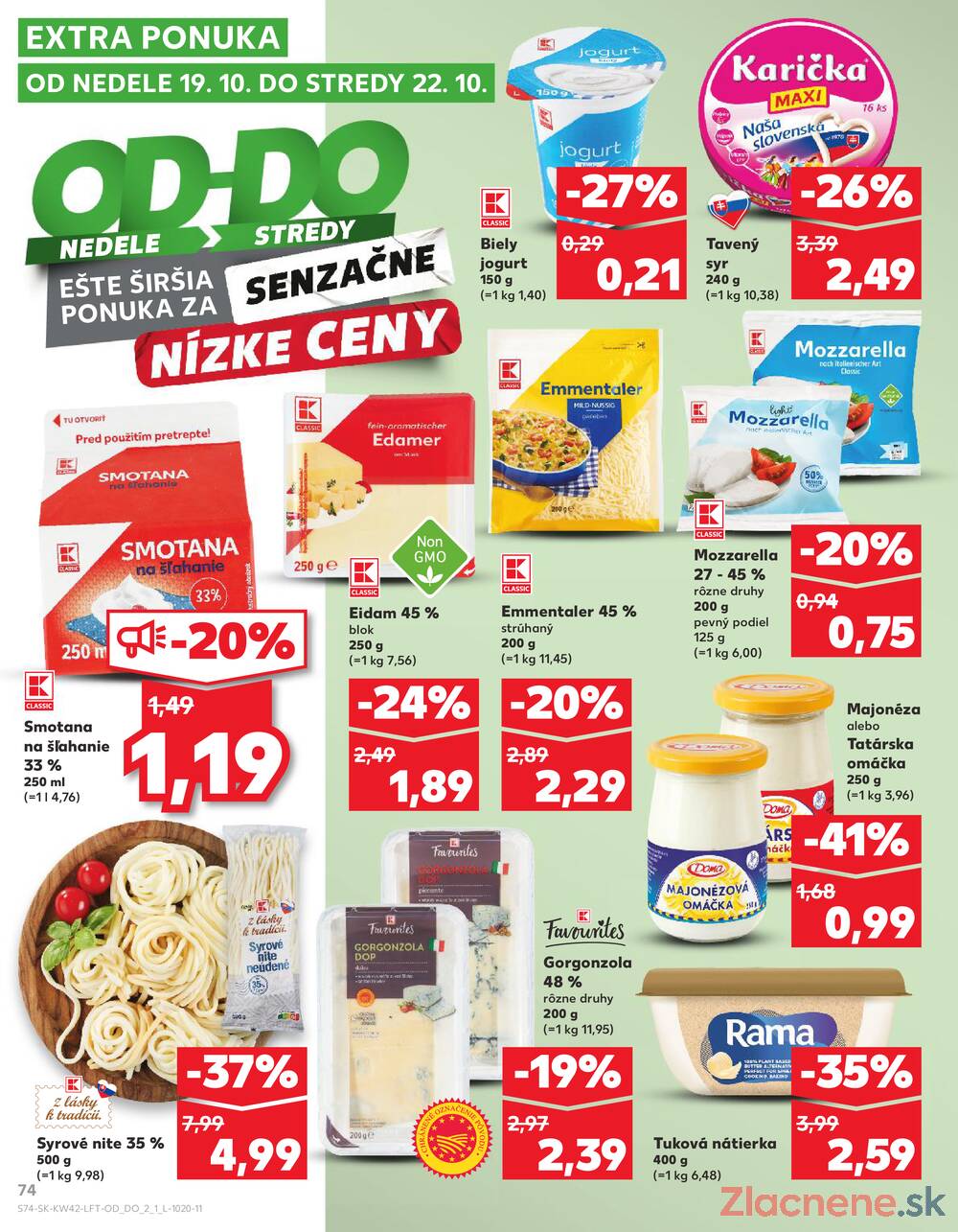 Leták Kaufland - Kaufland 16.10. - 22.10. - Kaufland Trnava - strana 74