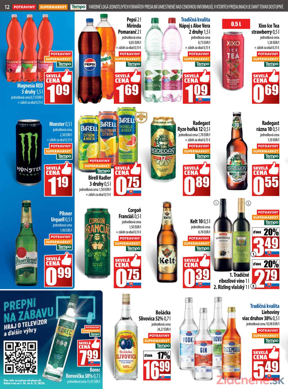 Leták COOP Jednota Slovensko - COOP do 22.10. - strana 12