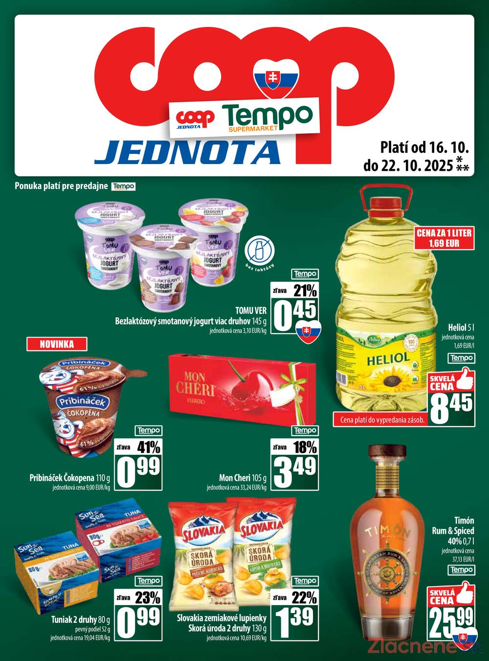 Leták COOP Jednota Slovensko
		  platný do 22.10.2025 - strana 25
