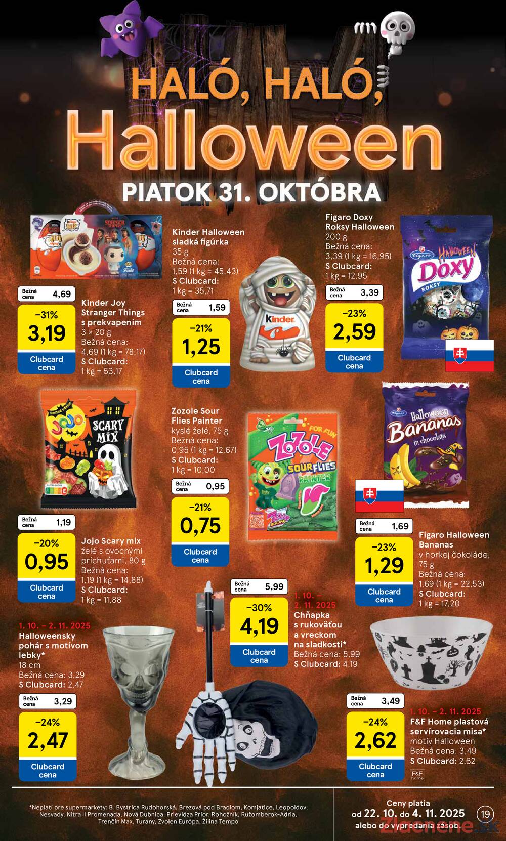 Leták Tesco - Tesco supermarkety od 22.10. do 28.10.2025 - strana 19 Leták Tesco - Tesco supermarkety od 22.10. do 28.10.2025 - strana 19