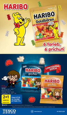 Tesco supermarkety od 22.10. do 28.10.2025