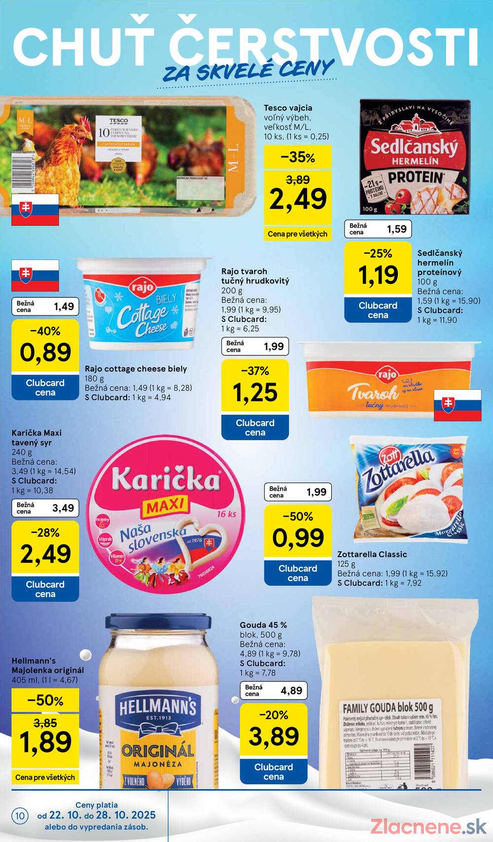 Leták Tesco - Tesco malé hypermarkety od 22.10. do 28.10.2025 - strana 10 Leták Tesco - Tesco malé hypermarkety od 22.10. do 28.10.2025 - strana 10
