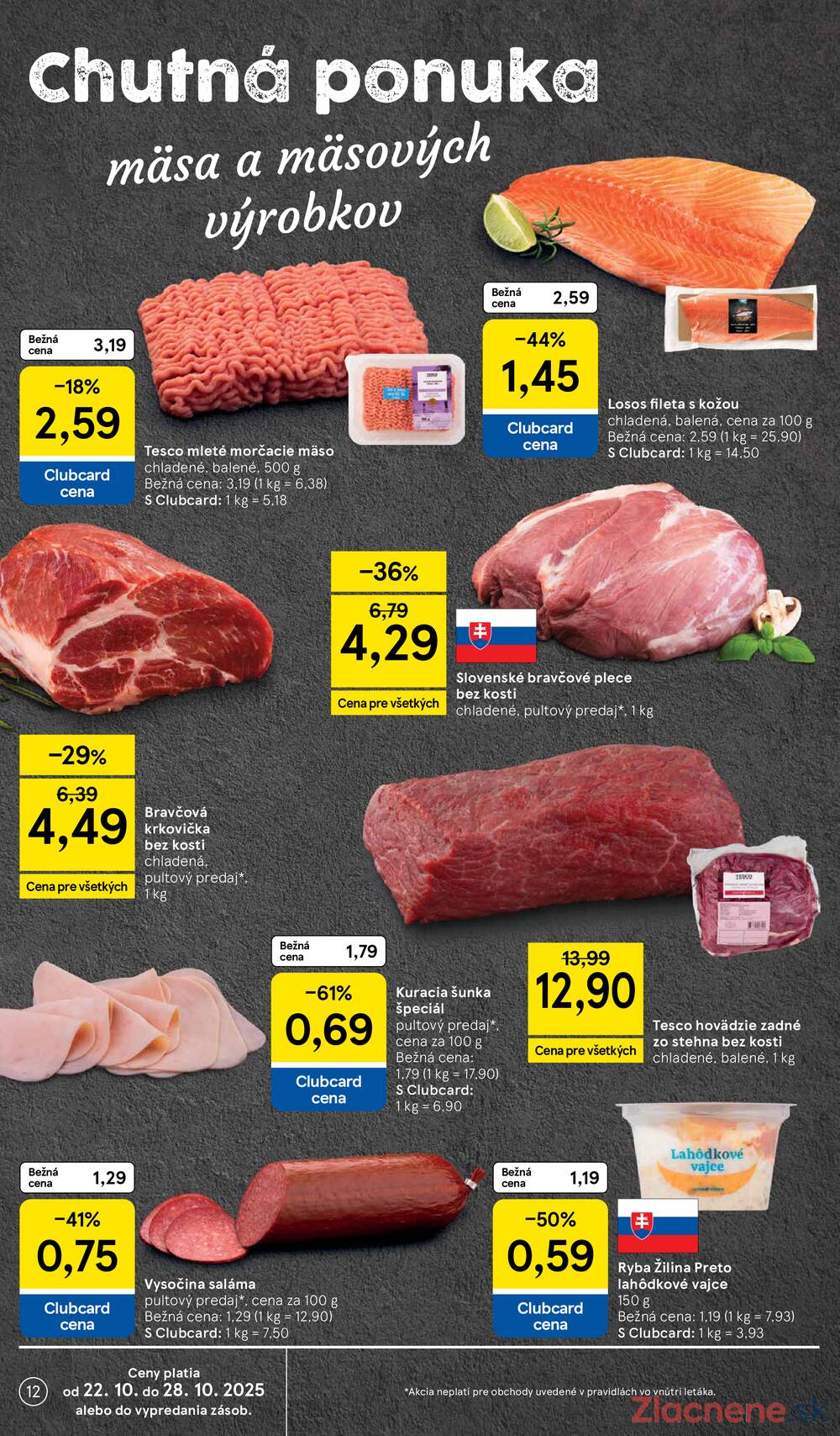 Leták Tesco
		  platný do 28.10.2025 - strana 12