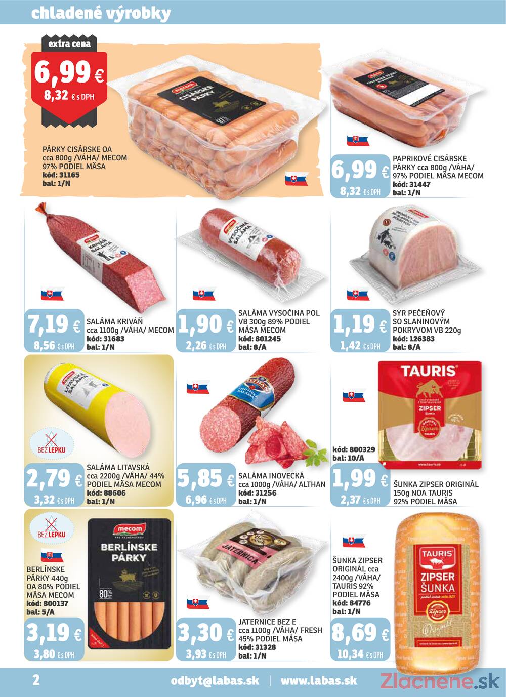 Leták Labaš - Labaš magazín do 30.10. - strana 2