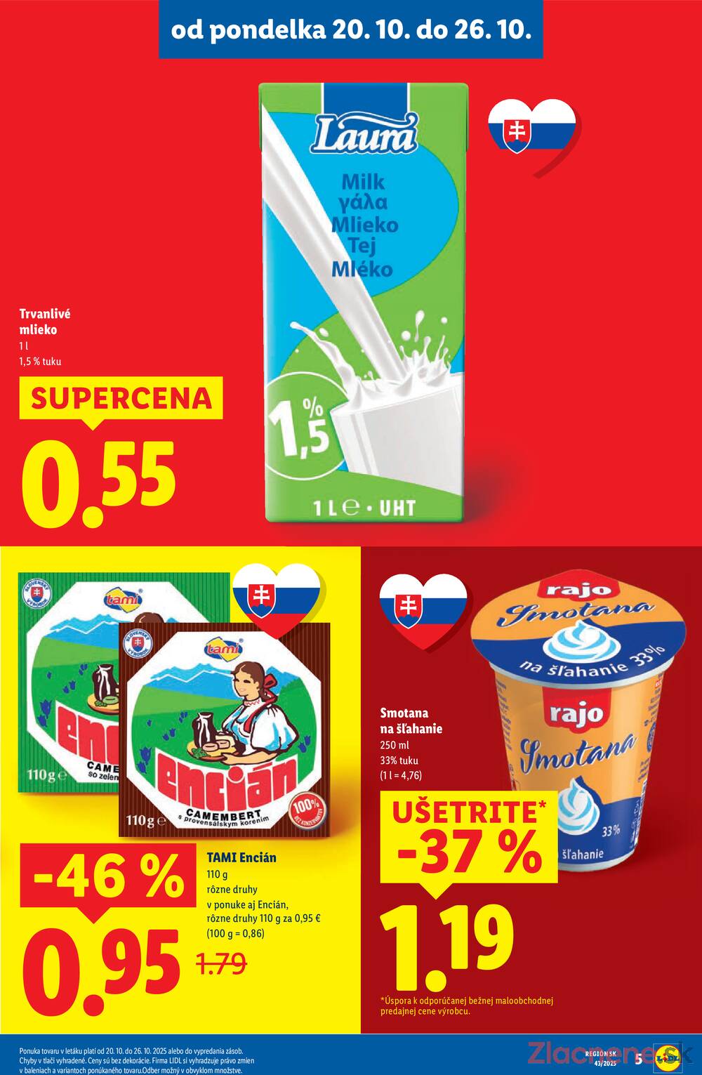 Leták Lidl
		  platný do 26.10.2025 - strana 7