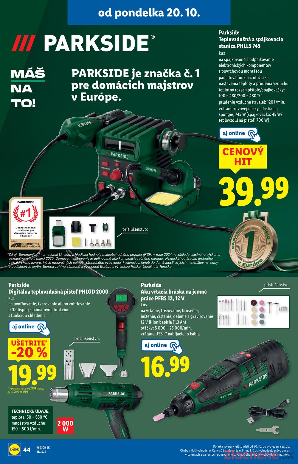 Leták Lidl
		  platný do 26.10.2025 - strana 60