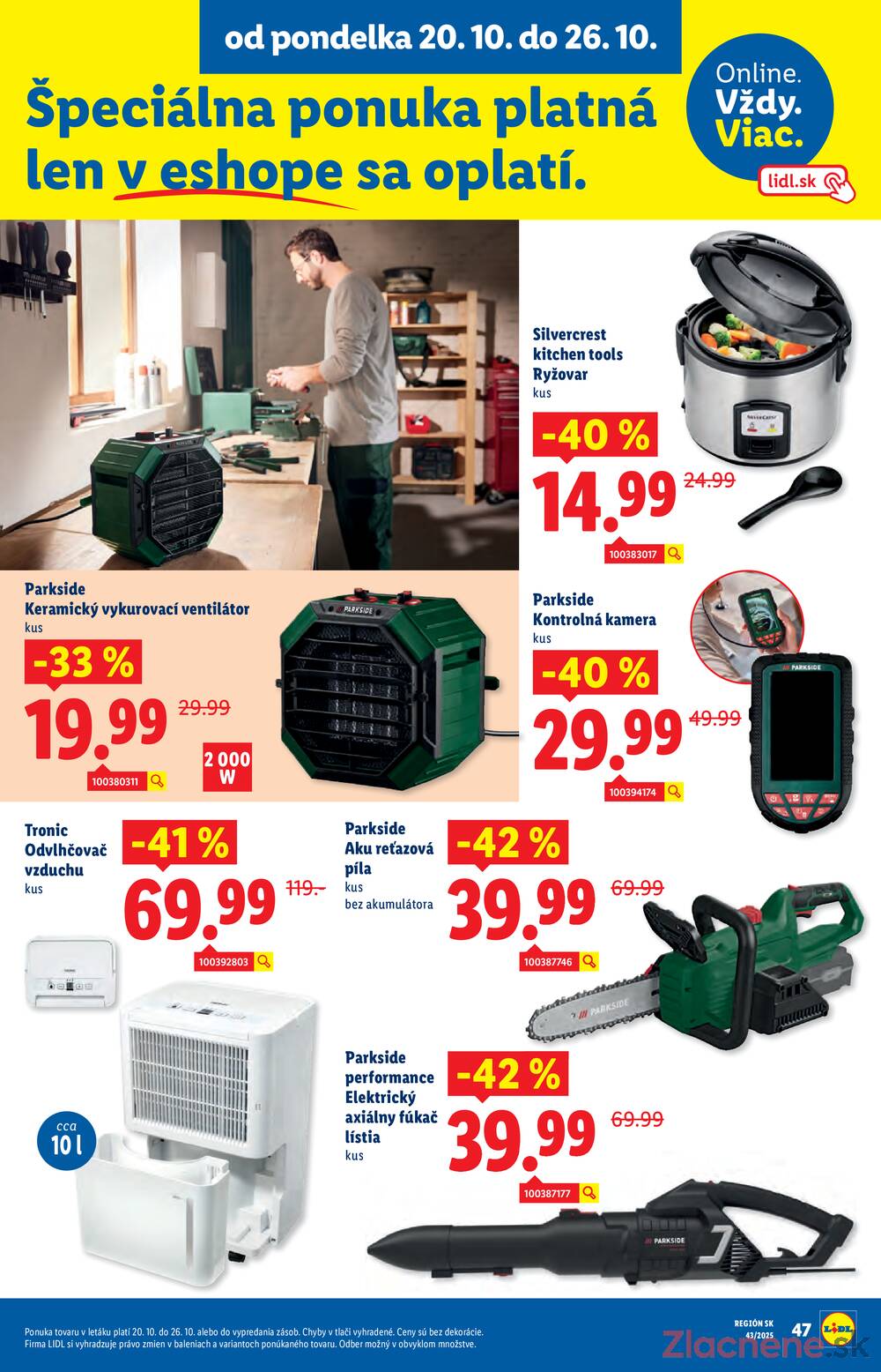 Leták Lidl
		  platný do 26.10.2025 - strana 63