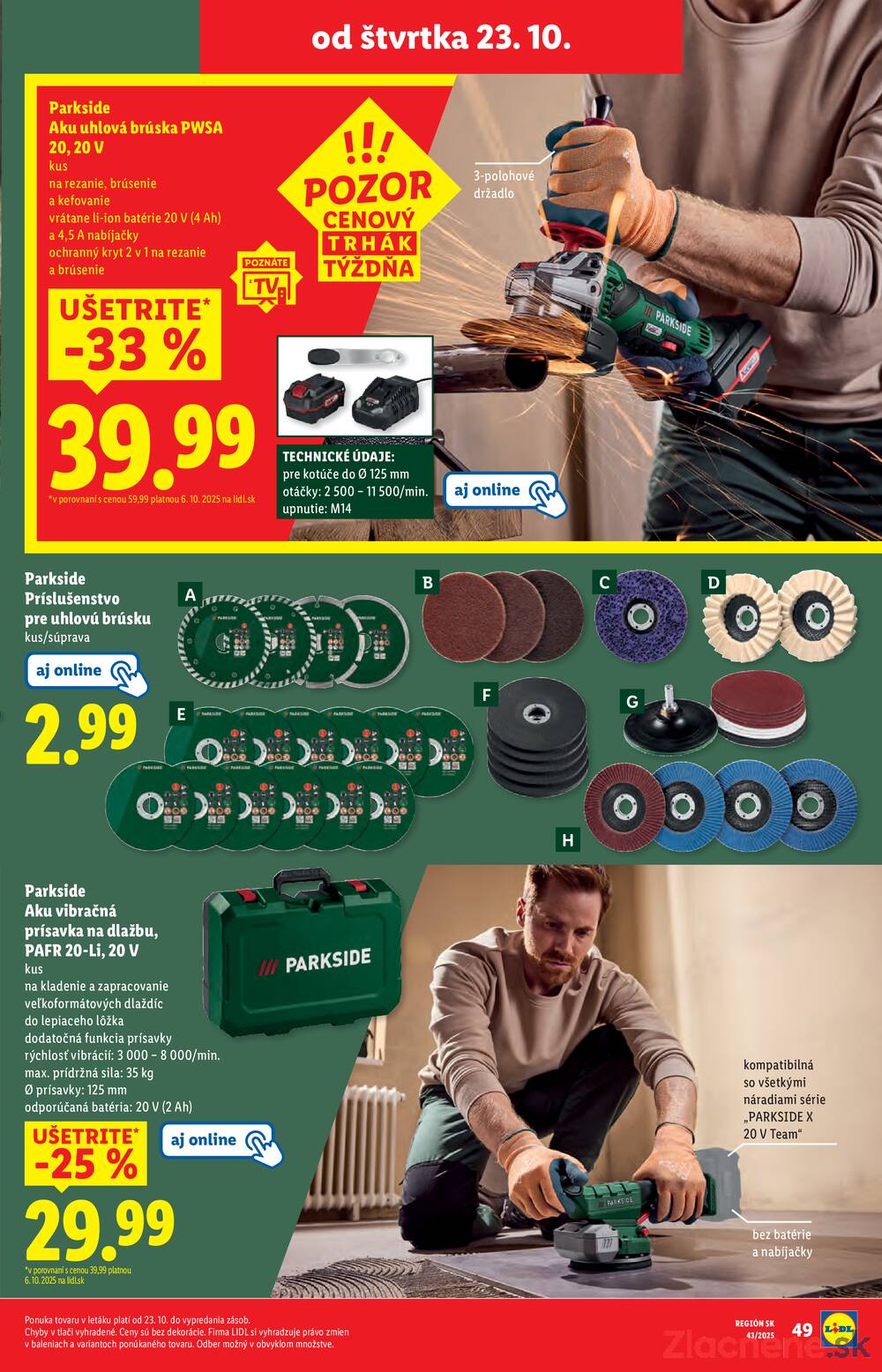Leták Lidl
		  platný do 26.10.2025 - strana 87