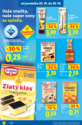 Leták Lidl
		  platný do 26.10.2025 - strana 30