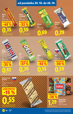 Leták Lidl
		  platný do 26.10.2025 - strana 38