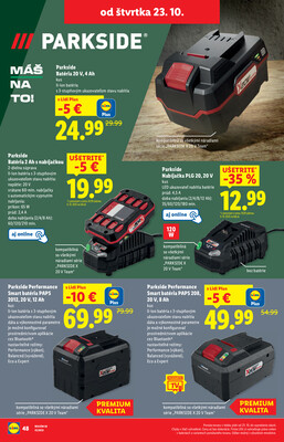Leták Lidl
		  platný do 26.10.2025 - strana 86