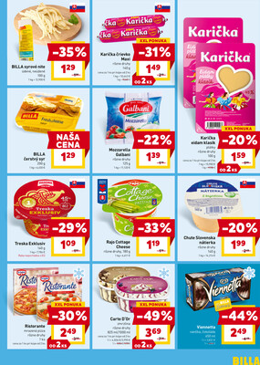 Billa od 22.10. do 28.10.2025