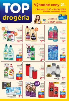 TOP drogerie : 1 leták