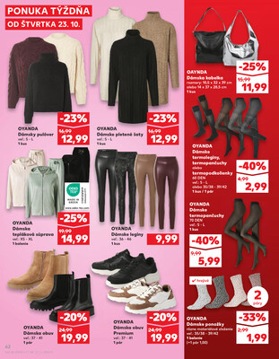 Leták Kaufland
		  platný do 29.10.2025 - strana 62
