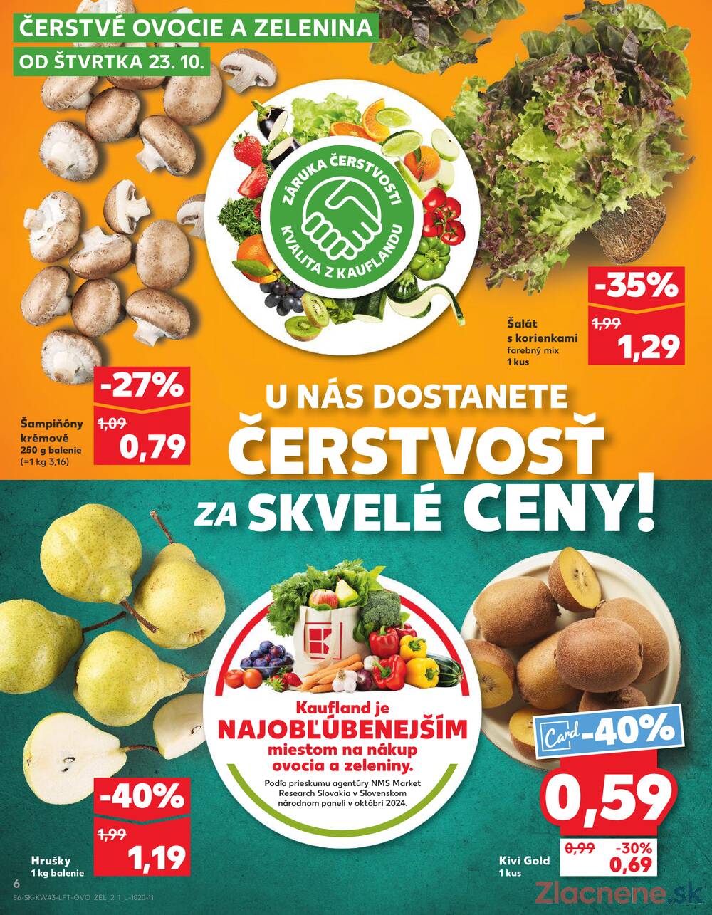 Leták Kaufland - Kaufland 23.10. - 29.10. - Kaufland Detva - strana 6