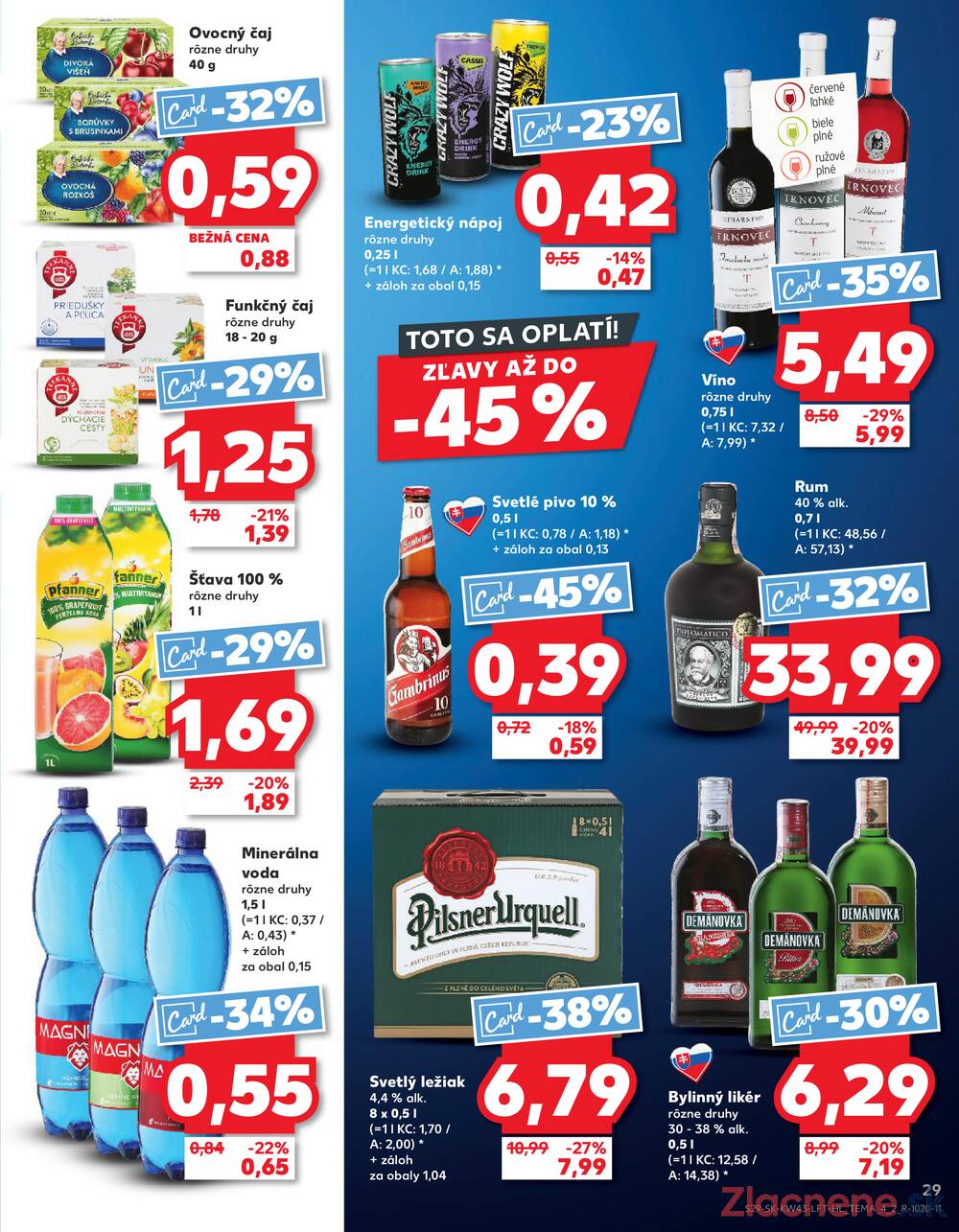 Leták Kaufland - Kaufland 23.10. - 29.10. - Kaufland Púchov - strana 29
