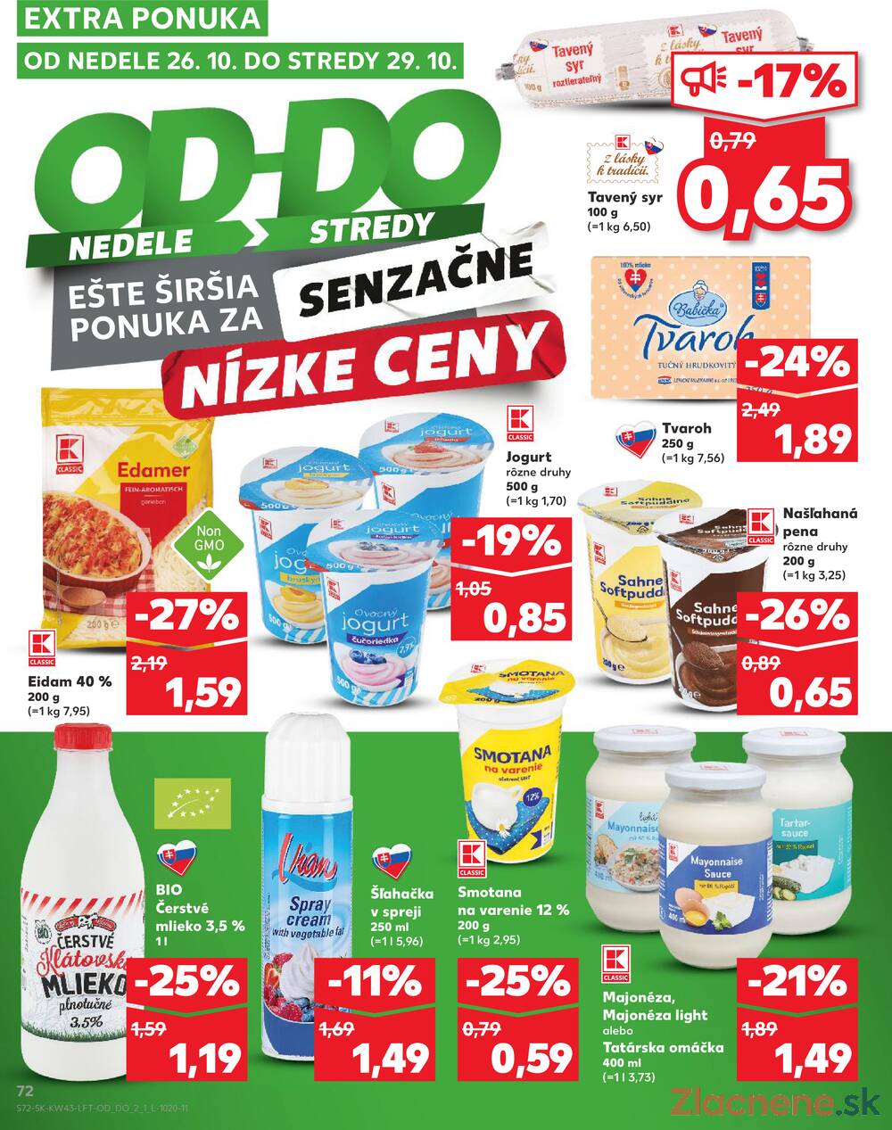 Leták Kaufland - Kaufland 23.10. - 29.10. - Kaufland Púchov - strana 72