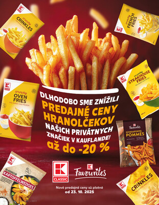 Kaufland 23.10. - 29.10. - Kaufland Púchov