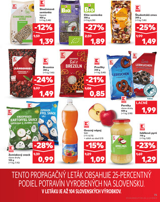 Kaufland 23.10. - 29.10. - Kaufland Púchov