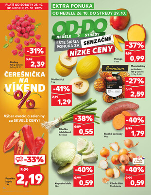 Kaufland 23.10. - 29.10. - Kaufland Kežmarok