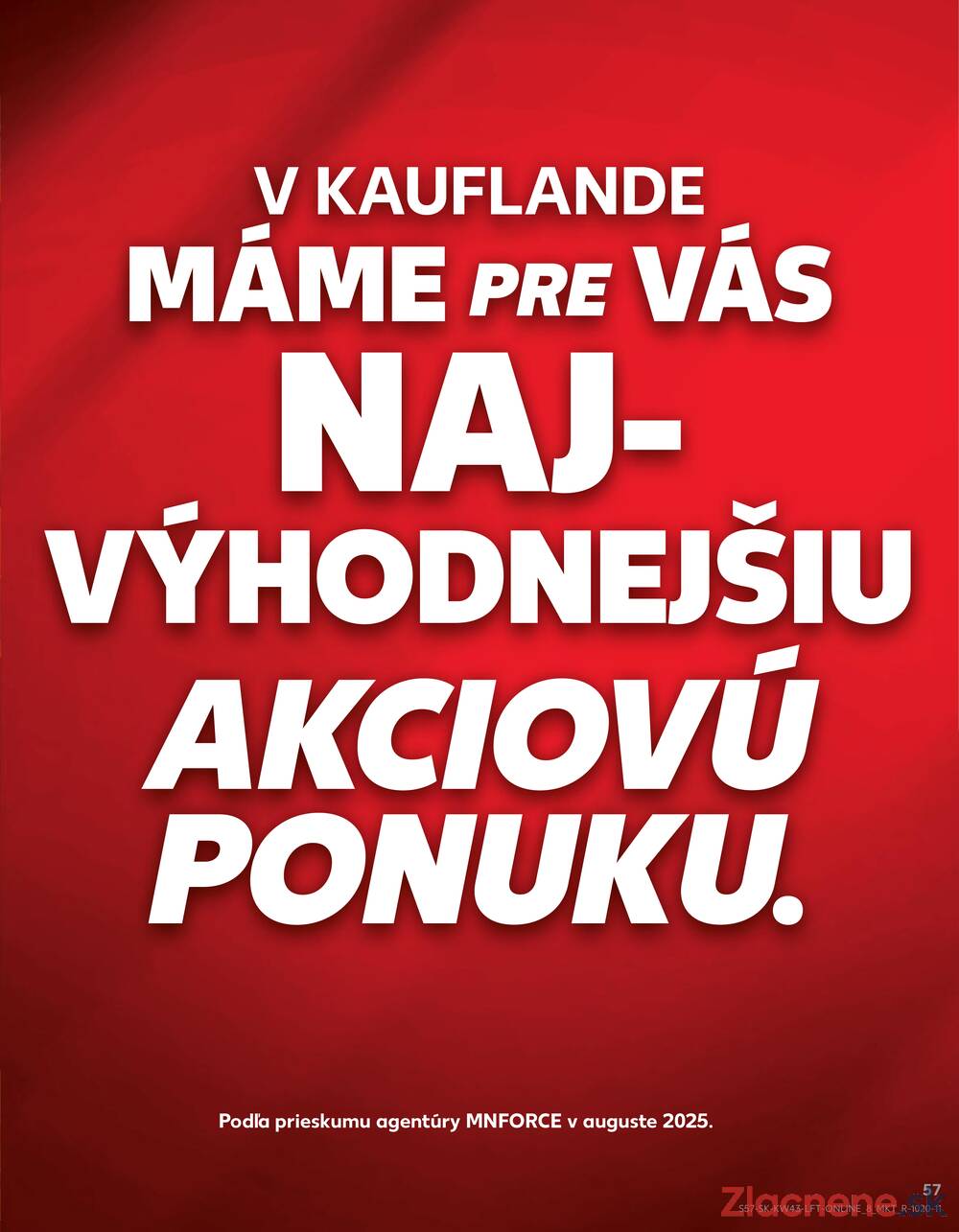Leták Kaufland - Kaufland 23.10. - 29.10. - Kaufland Michalovce (Humenská cesta) - strana 57