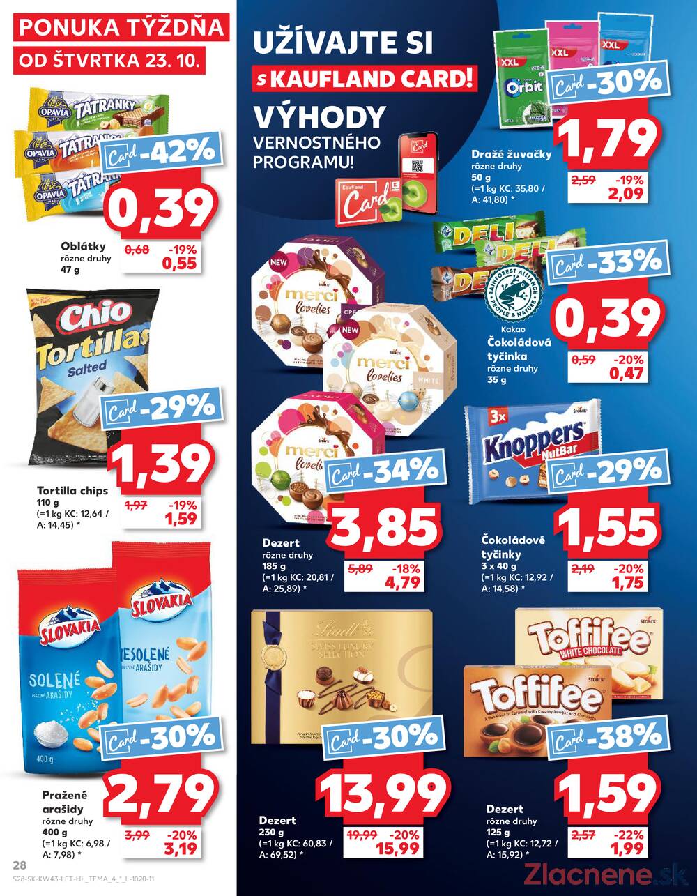Leták Kaufland - Kaufland 23.10. - 29.10. - Kaufland Trnava - Nová ul. - strana 28 Leták Kaufland - Kaufland 23.10. - 29.10. - Kaufland Trnava - Nová ul. - strana 28