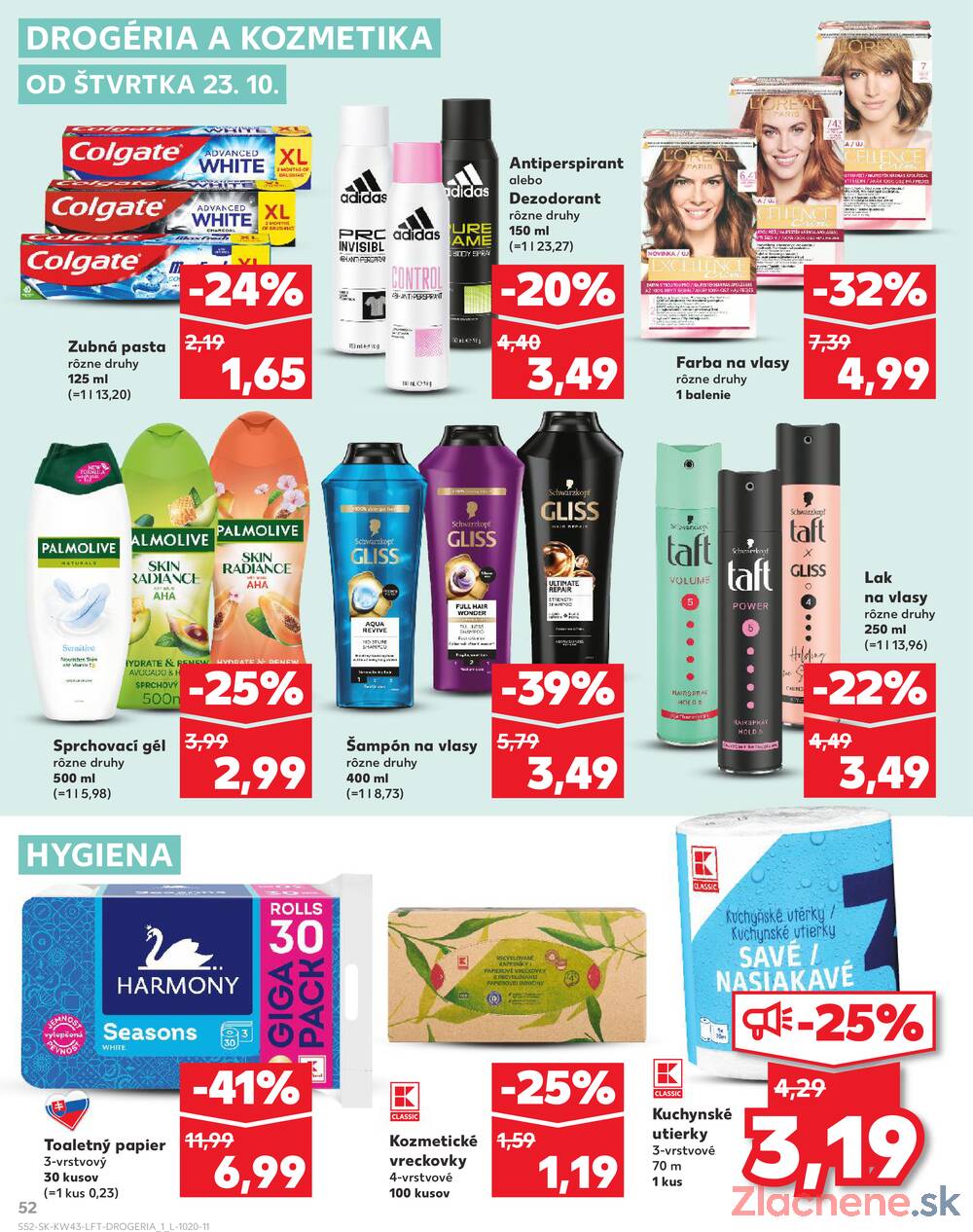 Leták Kaufland - Kaufland 23.10. - 29.10. - Kaufland Trnava - Nová ul. - strana 52 Leták Kaufland - Kaufland 23.10. - 29.10. - Kaufland Trnava - Nová ul. - strana 52