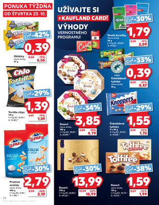 Kaufland 23.10. - 29.10. - Kaufland Senica