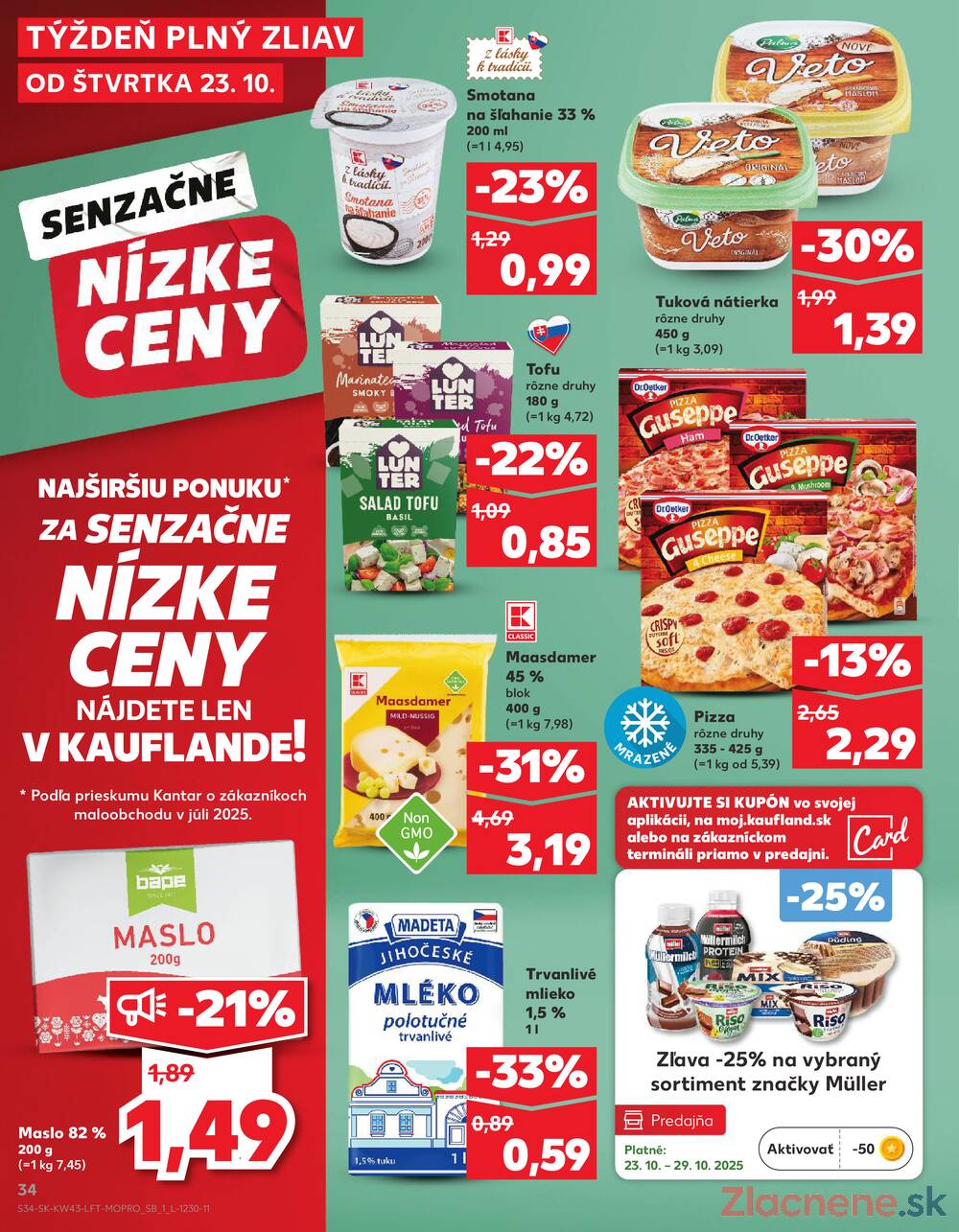 Leták Kaufland - Kaufland 23.10. - 29.10. - Kaufland (Kasárenská, Šamorín) - strana 34 Leták Kaufland - Kaufland 23.10. - 29.10. - Kaufland (Kasárenská, Šamorín) - strana 34