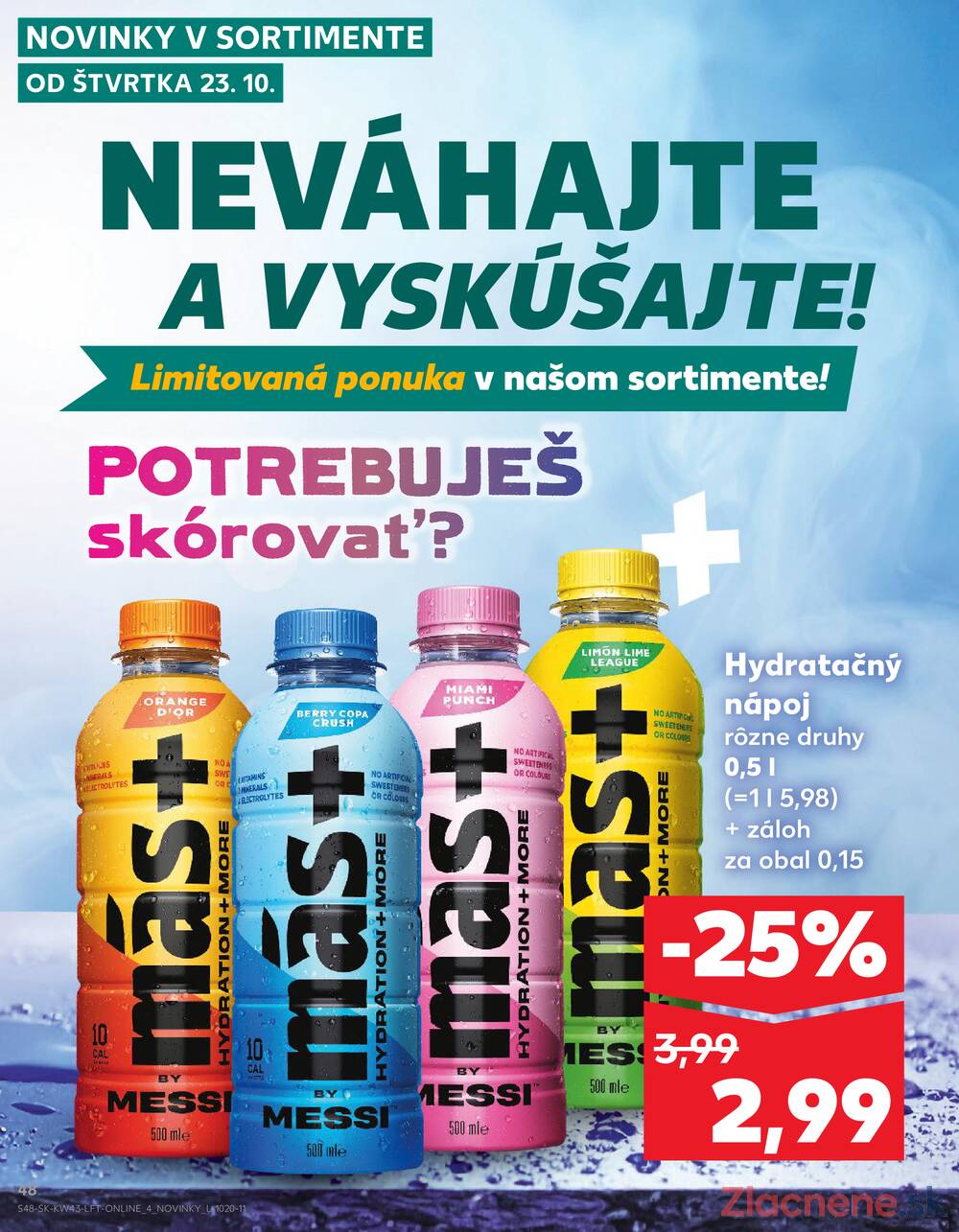 Leták Kaufland - Kaufland 23.10. - 29.10. - Kaufland (Kasárenská, Šamorín) - strana 48 Leták Kaufland - Kaufland 23.10. - 29.10. - Kaufland (Kasárenská, Šamorín) - strana 48