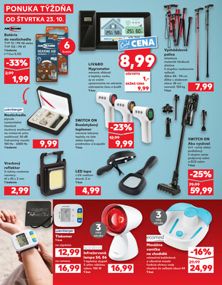 Kaufland 23.10. - 29.10. - Kaufland (Kasárenská, Šamorín)