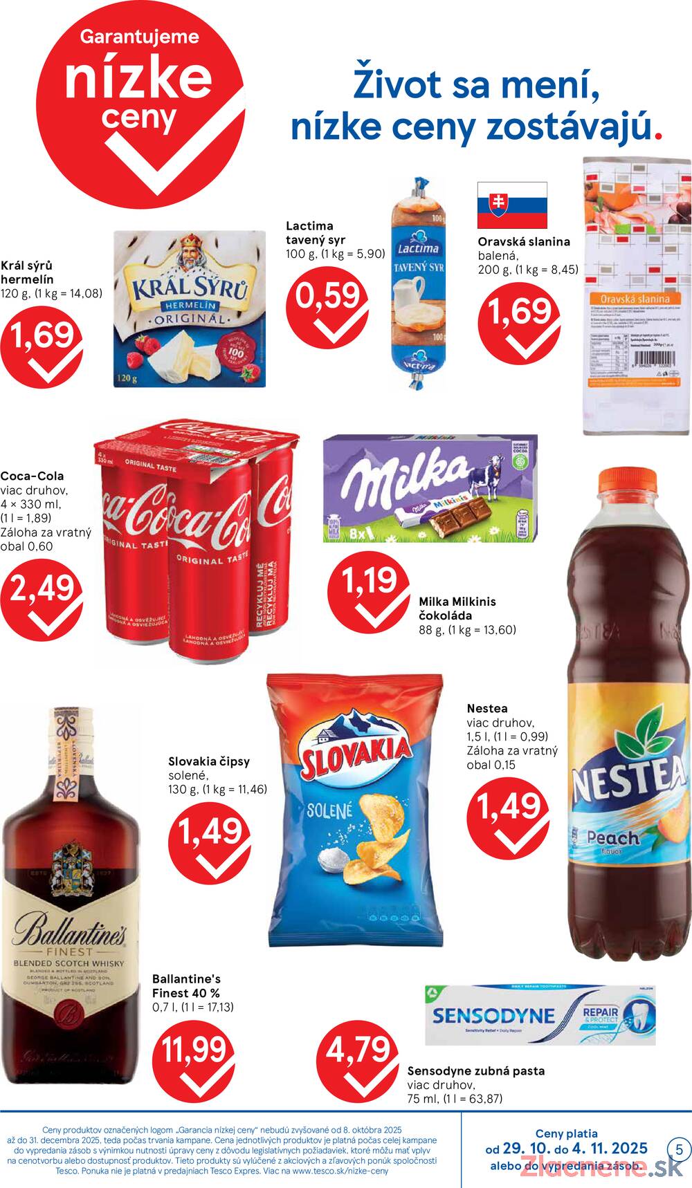 Leták Tesco
		  platný do 4.11.2025 - strana 5