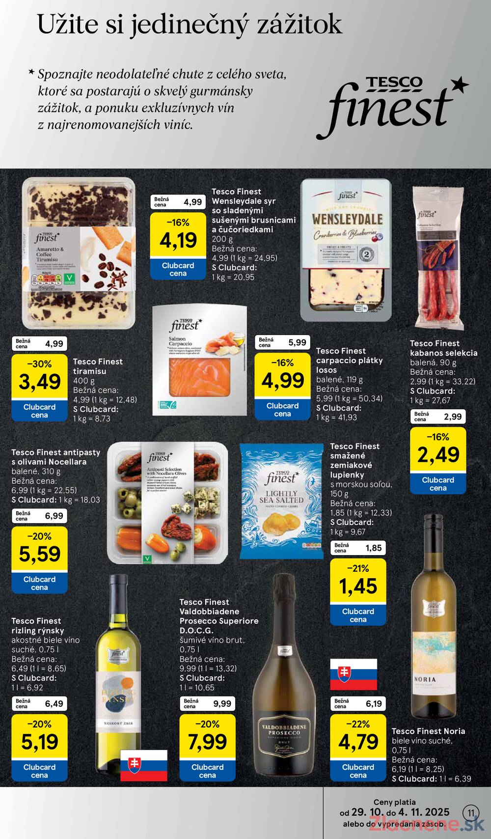 Leták Tesco - Tesco malé hypermarkety od 29.10. do 4.11.2025 - strana 11 Leták Tesco - Tesco malé hypermarkety od 29.10. do 4.11.2025 - strana 11