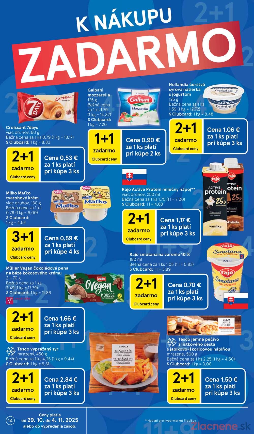Leták Tesco
		  platný do 4.11.2025 - strana 14