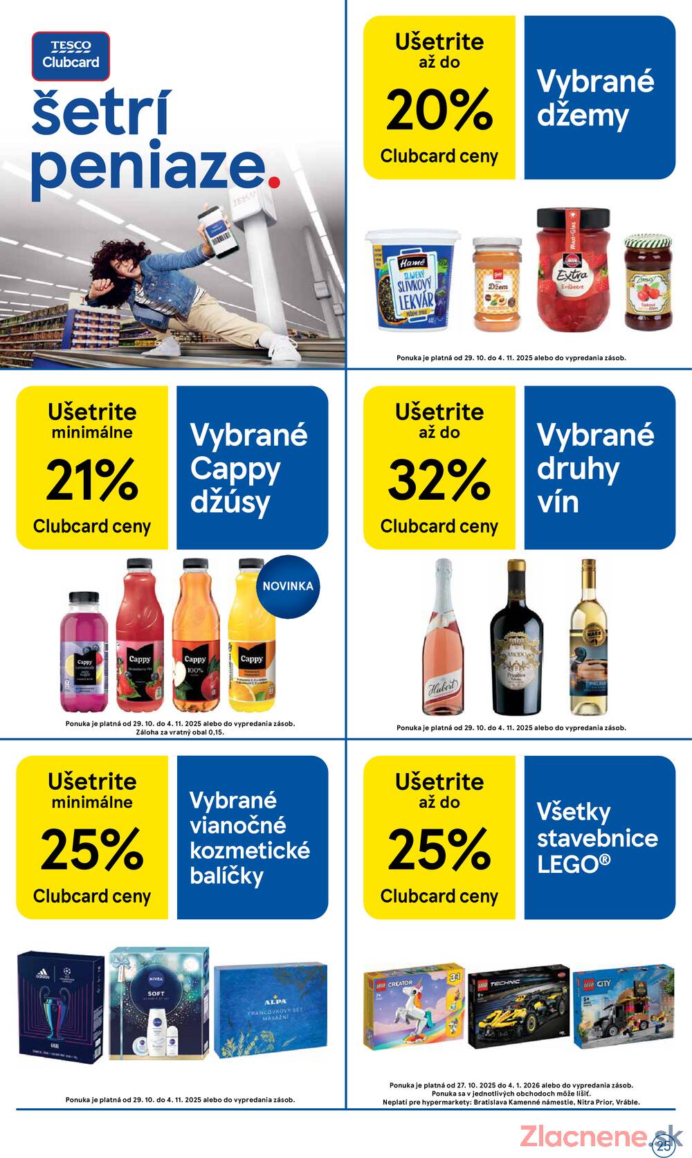 Leták Tesco - Tesco malé hypermarkety od 29.10. do 4.11.2025 - strana 25 Leták Tesco - Tesco malé hypermarkety od 29.10. do 4.11.2025 - strana 25