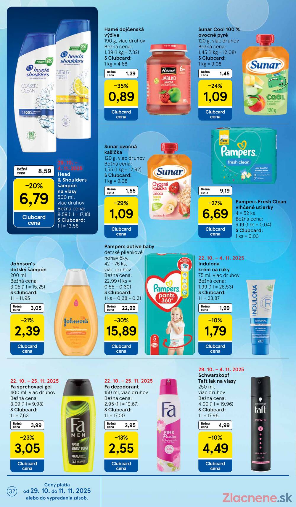 Leták Tesco
		  platný do 4.11.2025 - strana 32