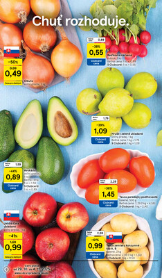 Tesco malé hypermarkety od 29.10. do 4.11.2025