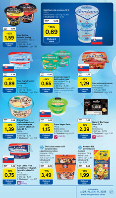 Tesco malé hypermarkety od 29.10. do 4.11.2025