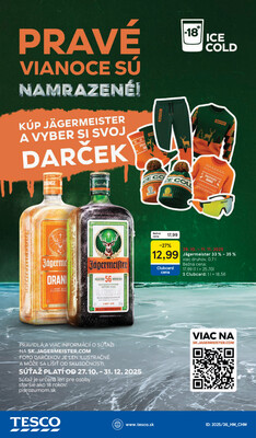 Tesco malé hypermarkety od 29.10. do 4.11.2025