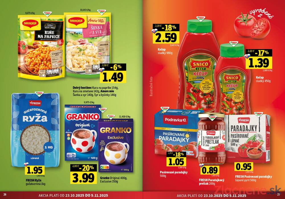 Leták Fresh
		  platný do 5.11.2025 - strana 14