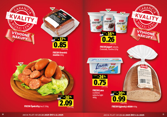 Leták Fresh
		  platný do 5.11.2025 - strana 6
