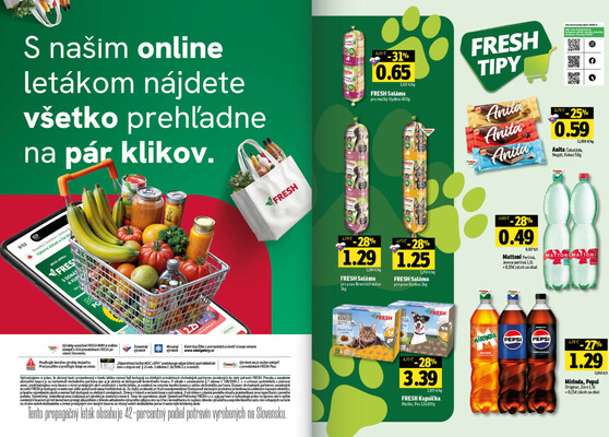 Leták Fresh
		  platný do 5.11.2025 - strana 31