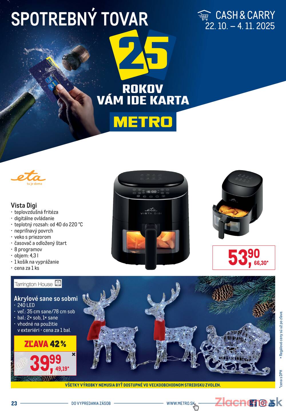 Leták Makro
		  platný do 4.11.2025 - strana 1