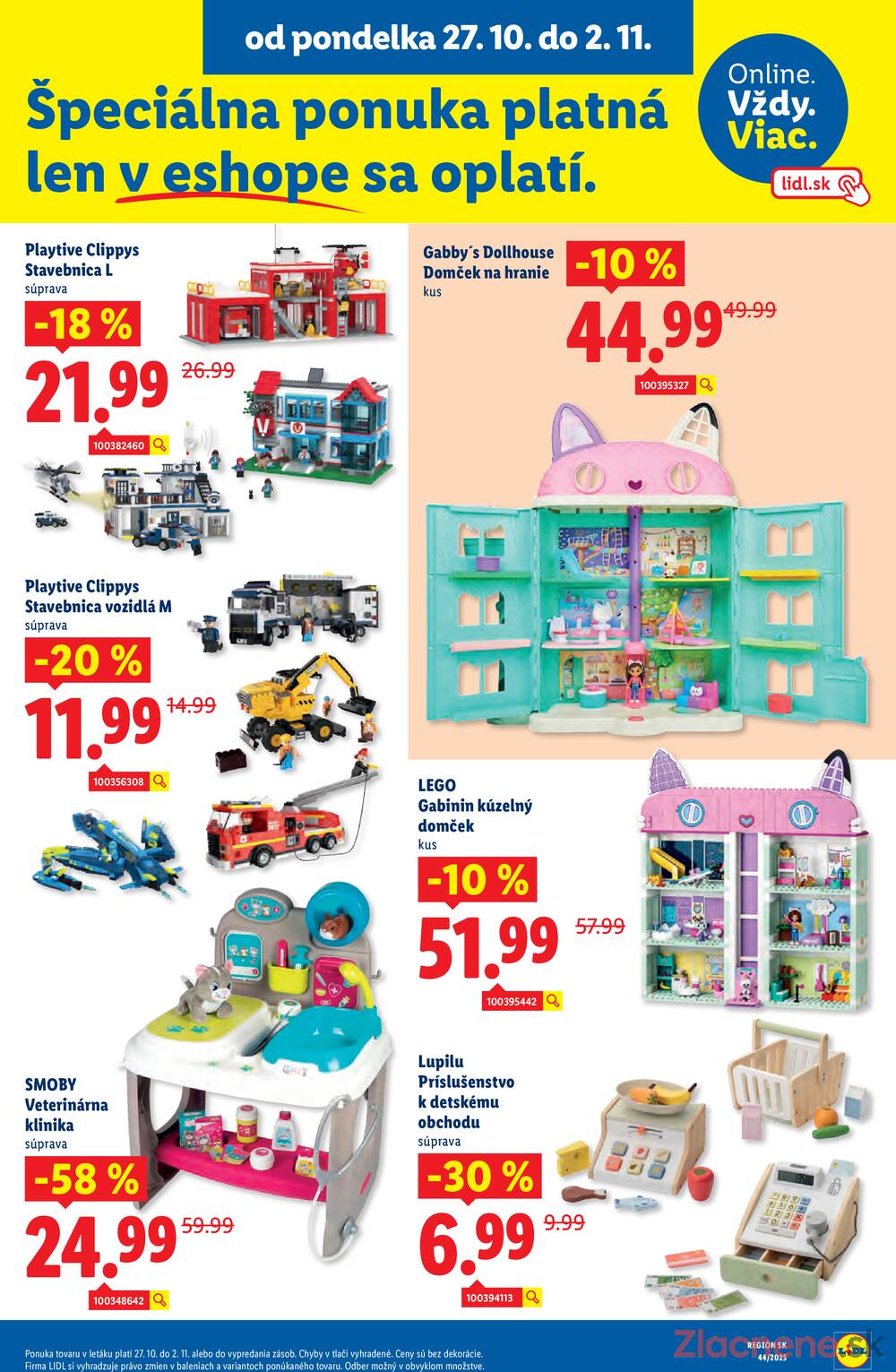 Leták Lidl
		  platný do 2.11.2025 - strana 54