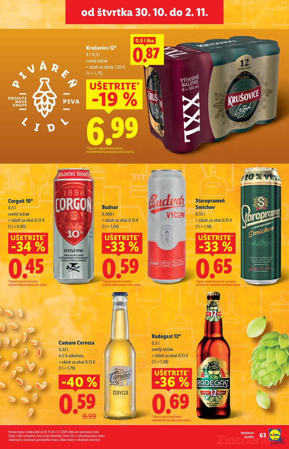 Leták Lidl
		  platný do 2.11.2025 - strana 71