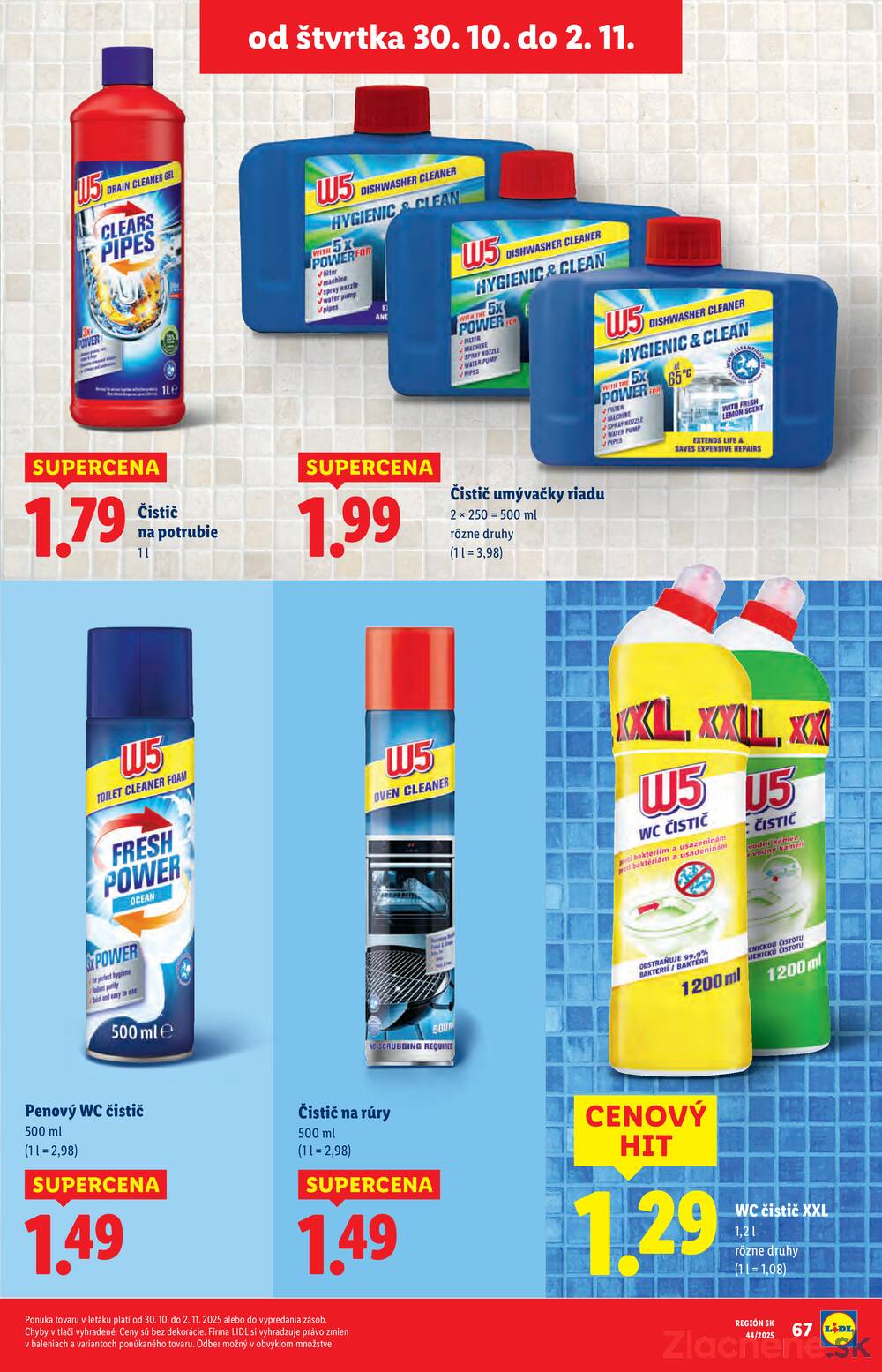Leták Lidl
		  platný do 2.11.2025 - strana 75